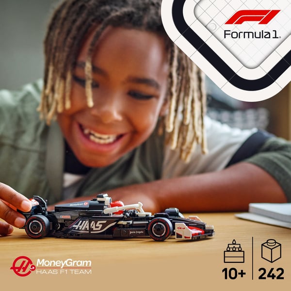 LEGO Speed Champions Speed 77250 – MoneyGram Haas F1® Team VF-24 - racerbilen