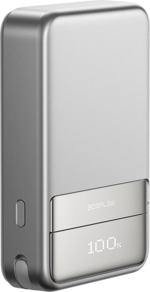 EcoFlow Snabb 10000 nätadapter, 10 000 mAh, silver