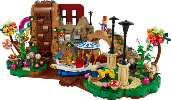 LEGO Ideas 21360 Villi Vonkka och chokladfabrik
