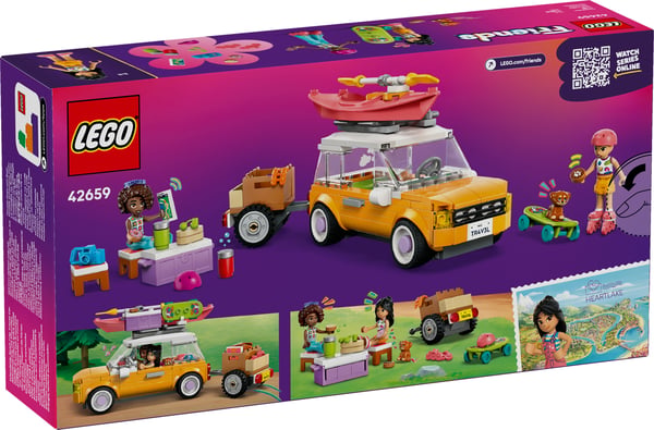 LEGO Friends 42659 - Välutrustad resa bil för vänner