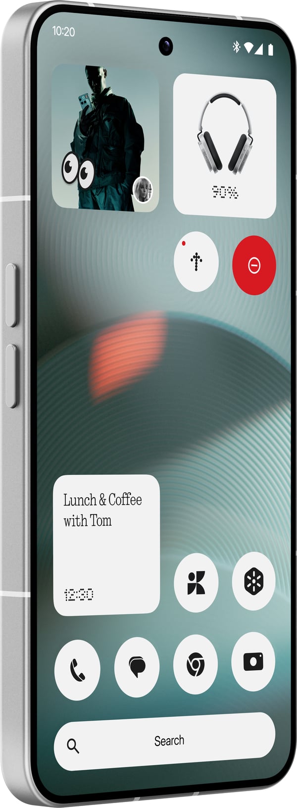 Nothing Phone (3) telefon, 512/16 GB, vit