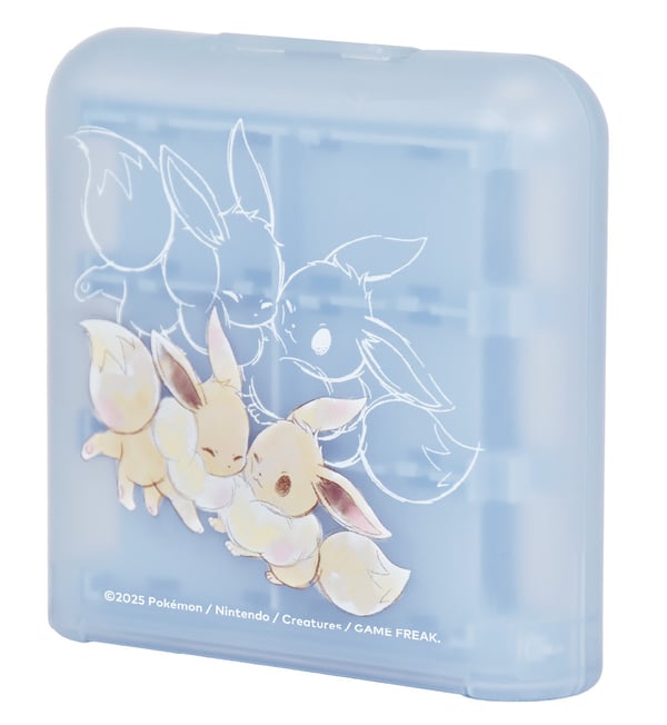 HORI skyddsfodral för 24 spelkassetter, Switch, Eevee Cottage
