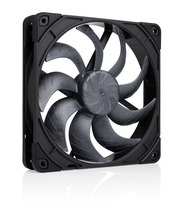 Noctua NF-A14x25 G2 PWM chromax.black fläkt, 140 mm