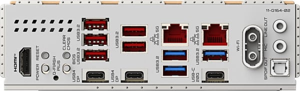 Gigabyte X870E AERO X3D WOOD ATX-moderkort