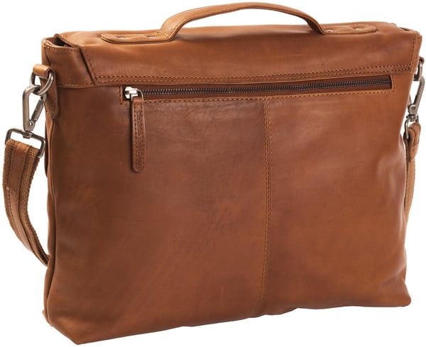 The Chesterfield Brand Jules taske til 13'' bærbar computer, cognac