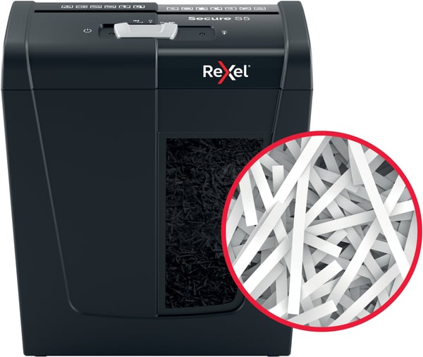 Rexel Secure S5 -papirstrimler, P5