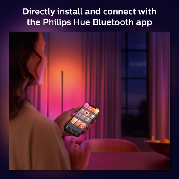 Philips Hue Gradient Signe smartbordslampa, svart