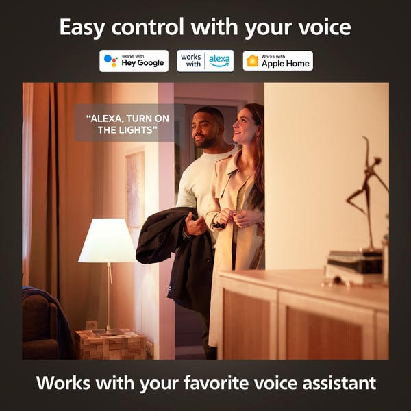 Philips Hue -LED-smartlampa, BT, Vit, GU10, 4,2 W, 1-pack