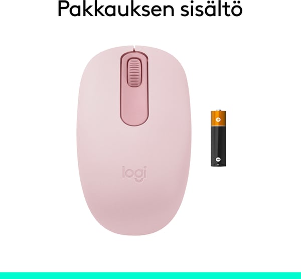 Logitech M196 Bluetooth -mus, rosa