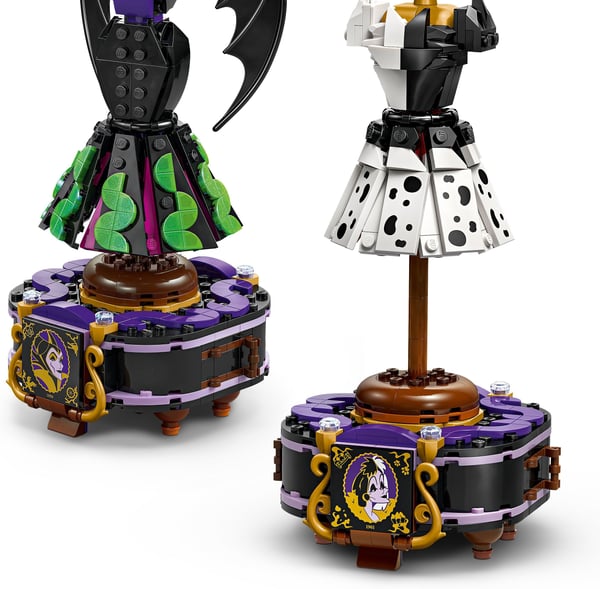 LEGO Disney Classic 43262 – Maleficents og Cruella De Vils kjoler