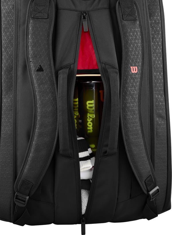Wilson Clash v3 Super Tour 15-pack racketväska, svart