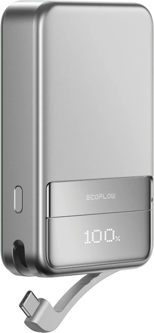 EcoFlow Snabb 10000 nätadapter, 10 000 mAh, silver