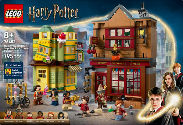 LEGO Harry Potter 76452 Fantastiska kvidrutstillbehör och glassbar