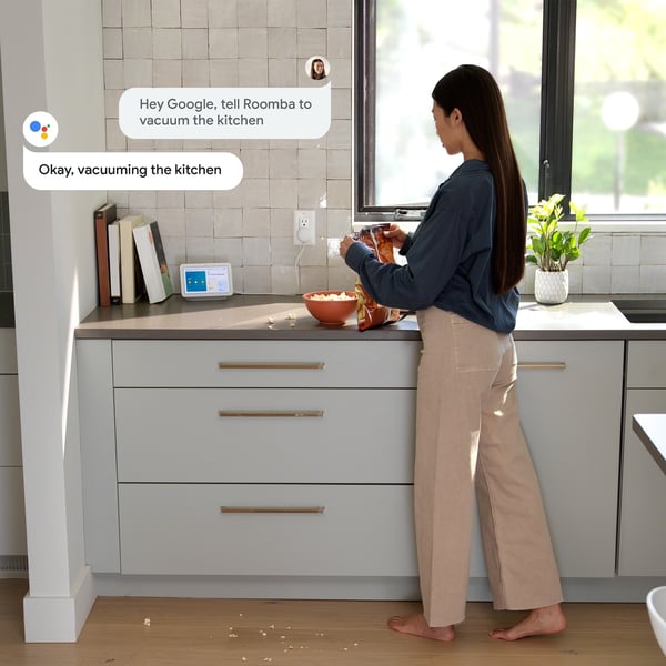 iRobot Roomba 105 Combo+ robotdammsugare, vit