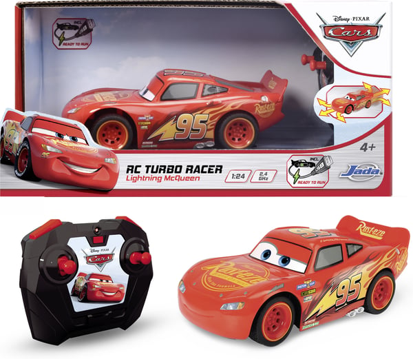 Dickie Toys Blixten McQueen Turbo Racer, fjärrstyrd bil