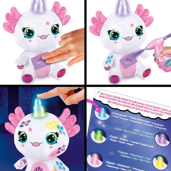 Airbrush Mjuk Axolotlfigur
