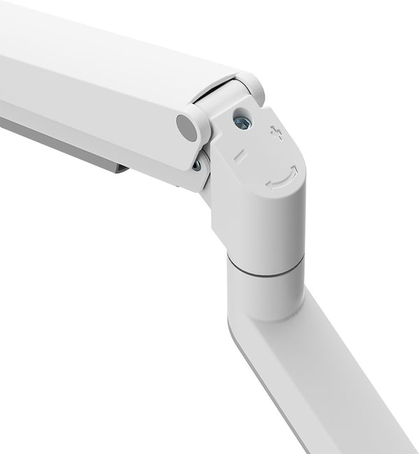 Neomounts DS70-250WH1 NEXT Slim monitorarm för 17-35" skärmar, vit