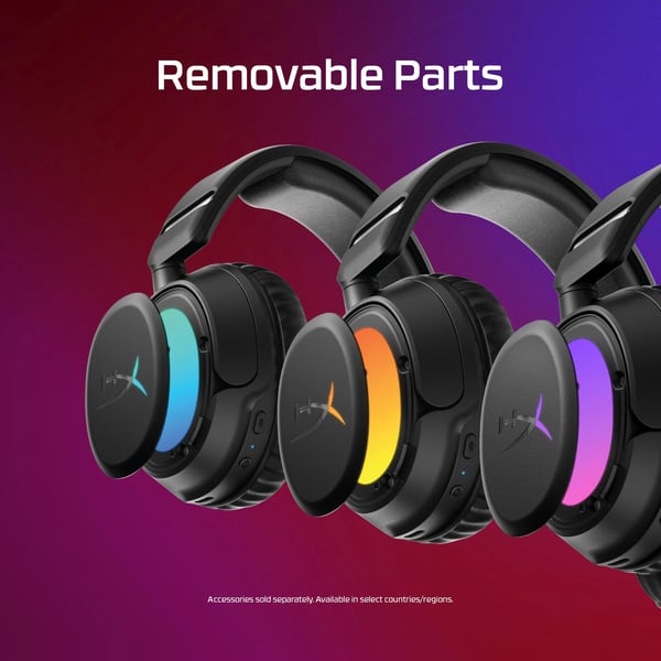 HyperX Flight 2 trådlösa spelhörlurar, svart