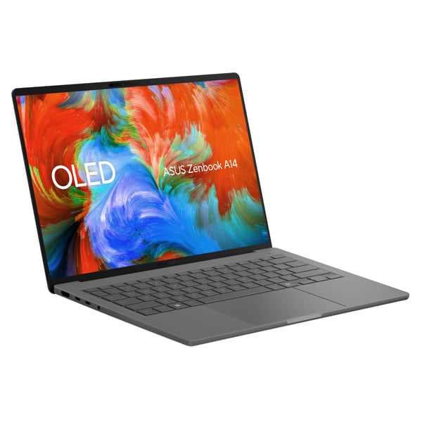 Asus Zenbook A14 bärbar dator, grå, Windows 11