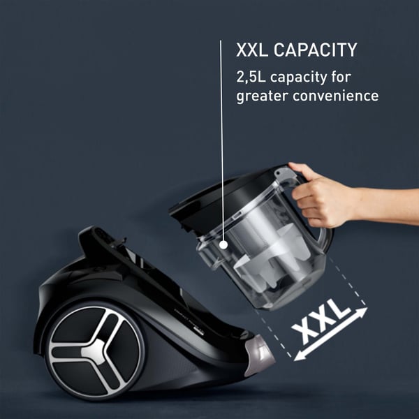 Tefal Compact Power XXL Cyclonic Animal Car dammsugare, påslös, svart