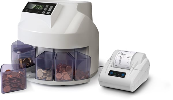 Safescan 1250 -myntiräknare och sorterare