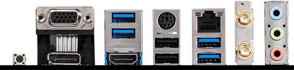 MSI B550M PRO-VDH WIFI mATX moderkort med AM4-socket