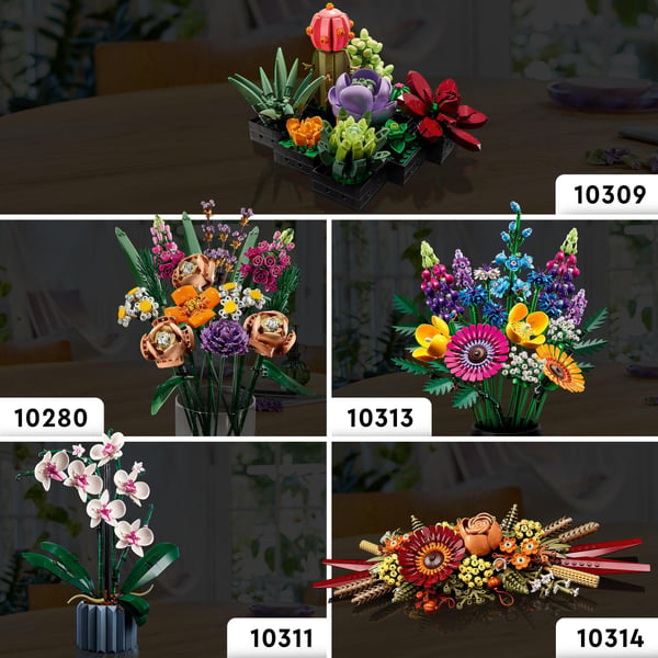 LEGO Botanical 10313 - Naturlig blomsterbuket