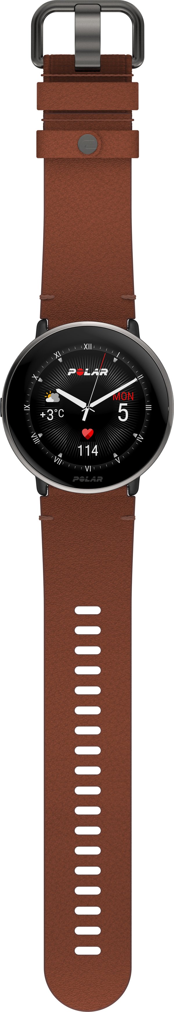 Polar Ignite 3 Titanium sportsur, brun