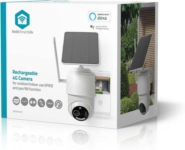 Nedis SmartLife SIMCBO50WT övervakningskamera, för utomhusbruk