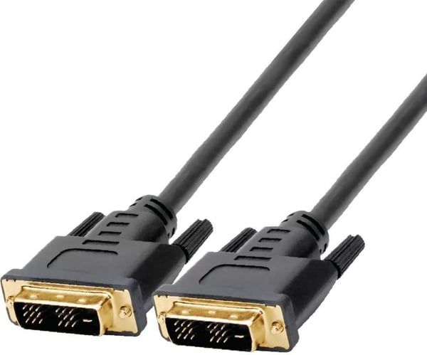 Fuj:tech DVI-I Single Link -monitorkabel, 2 m