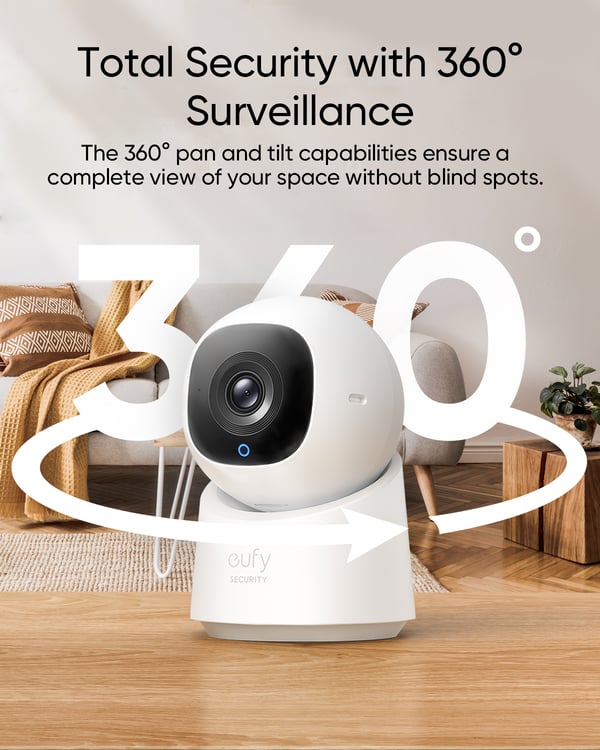Anker eufy Indoor Cam C220 -overvågningskamera til indendørs brug