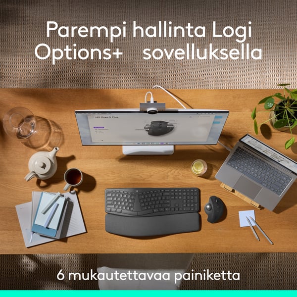 Logitech MX Ergo S trådløs trackballmus