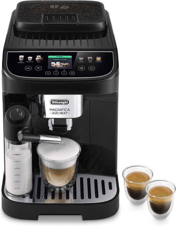 De'Longhi Magnifica Evo Next kaffemaskine, ECAM310.60.B, sort De'Longhi Magnifica Evo Next kaffemaskine, ECAM310.60.B, sort