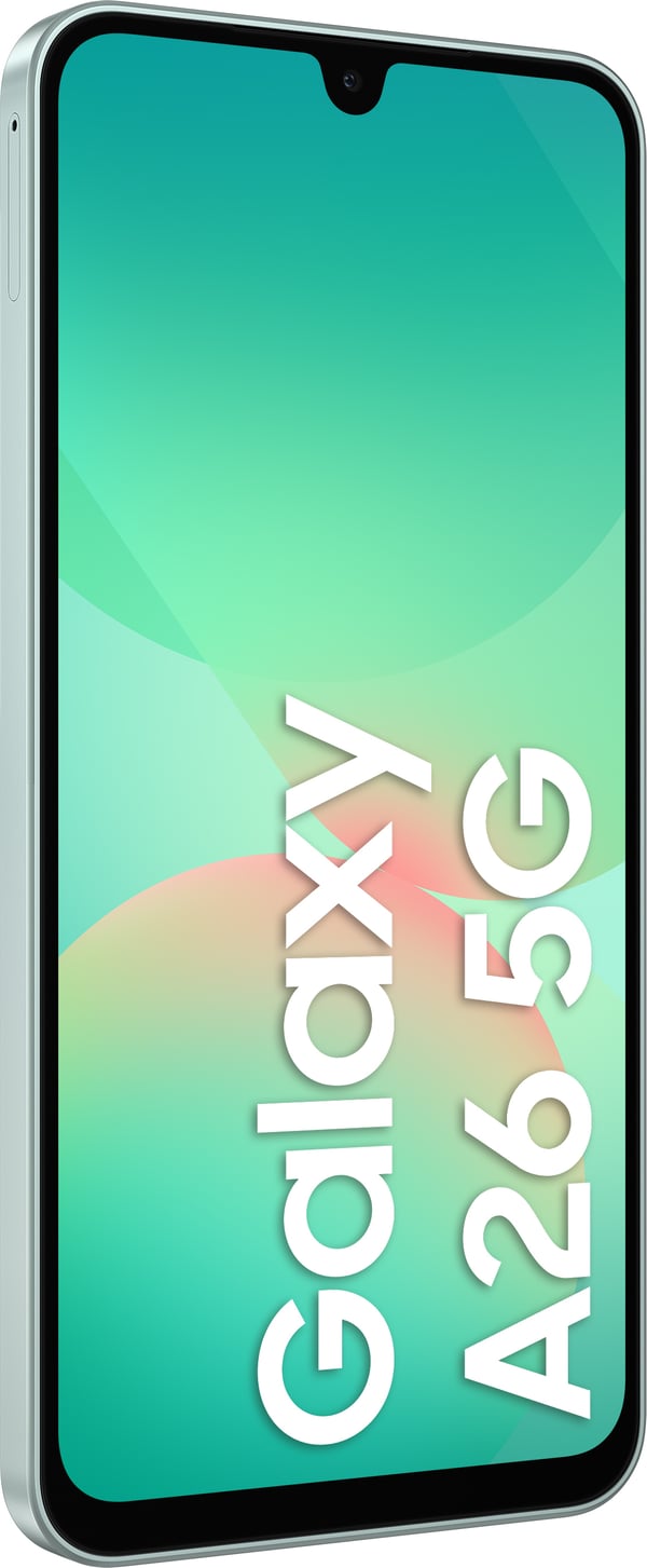 Samsung Galaxy A26 5G telefon, 128/6 GB, mintgrön