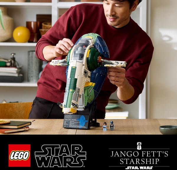 LEGO Star Wars 75409 Jango Fetts Flammande Class-stjärnskepp