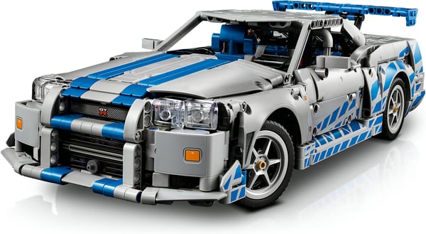 LEGO Technic 42210 2 Fast 2 Furious Nissan Skyline GT-R (R34) bil