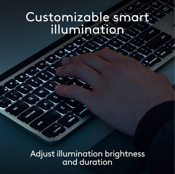 Logitech MX Keys S för Mac trådlöst tangentbord