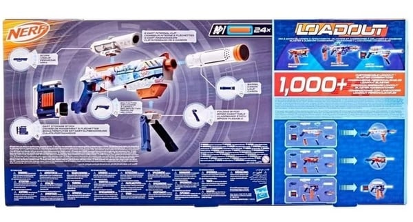 NERF Loadout Arctic Zerostriker Skumbasmgevär