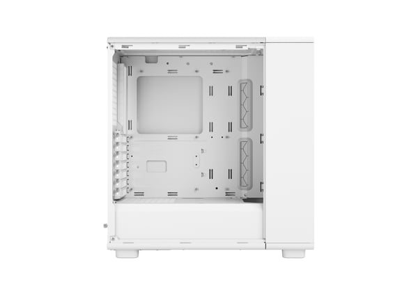 Fractal Design Epoch TG Clear ATX-chassi, vit