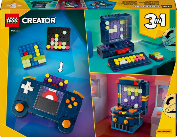LEGO Creator 31380 Retrostil spelkonsol 3-i-1