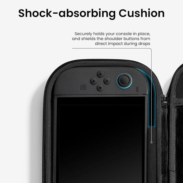tomtoc FancyCase-G05 Switch 2 skyddsfodral, svart