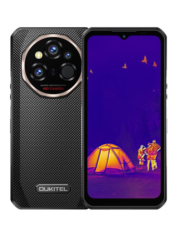 Oukitel WP55 Ultra Thermal 5G-telefon, 512/12 GB, svart