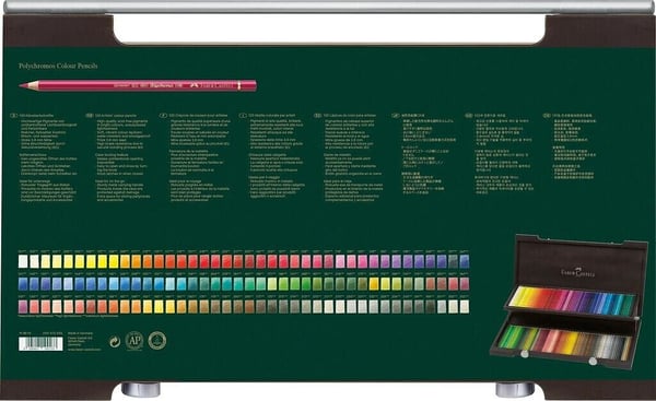 Faber-Castell Polychromos presentförpackning, 120 färger