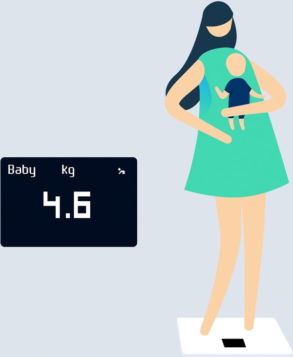 Withings Body -personvåg, svart