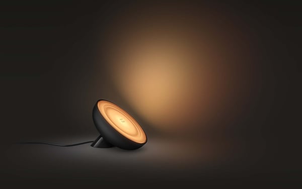 Philips Hue Bloom vit och färg atmosfär - Smart bordlampa, svart