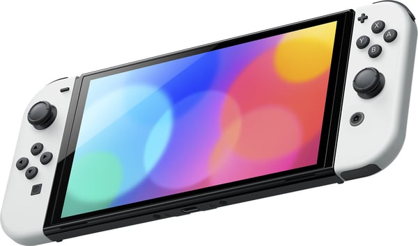 Nintendo Switch OLED -spelkonsol, vit