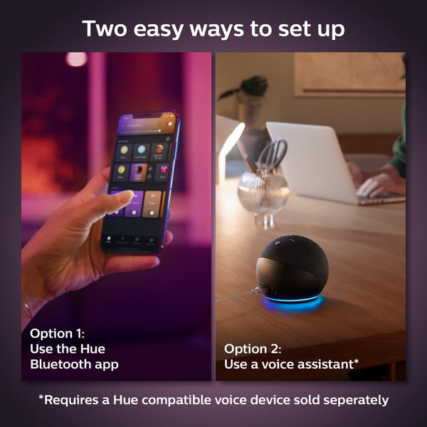 Philips Hue -LED-smartlampa, White and color ambiance, E27