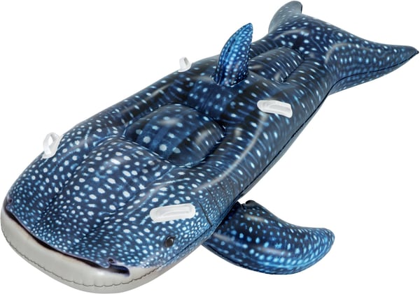 Bestway Whaletastic Wonders Ride On -badleksak, 193 x 122 cm