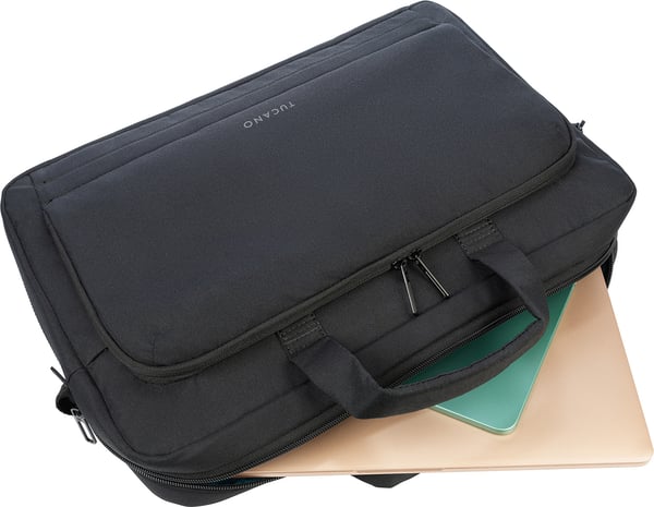 Tucano Star 17,3-tums laptopväska, svart
