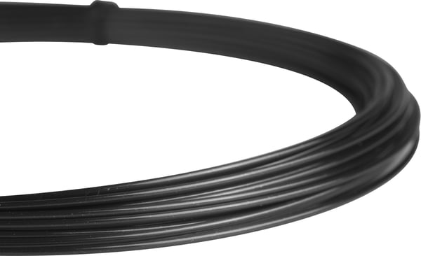 Luxilon Eco Spin 125-strängrulle, svart